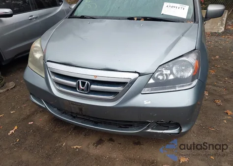 2006 Honda Odyssey Ex-L из США, поврежденный, VIN 5FNRL38726B106994